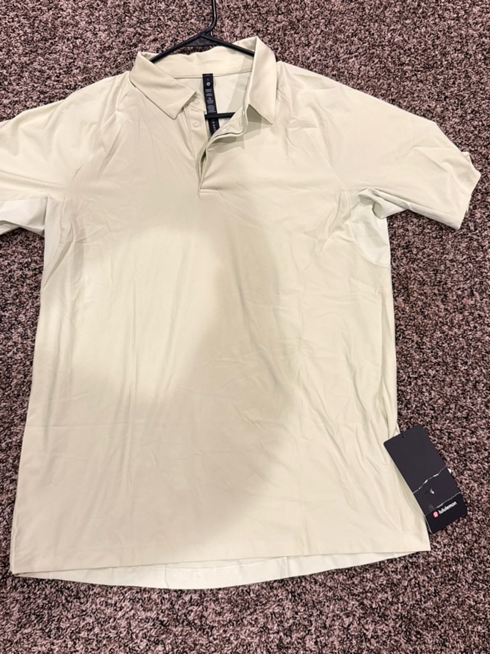 lululemon athletica Light Sage Short-Sleeve Polo